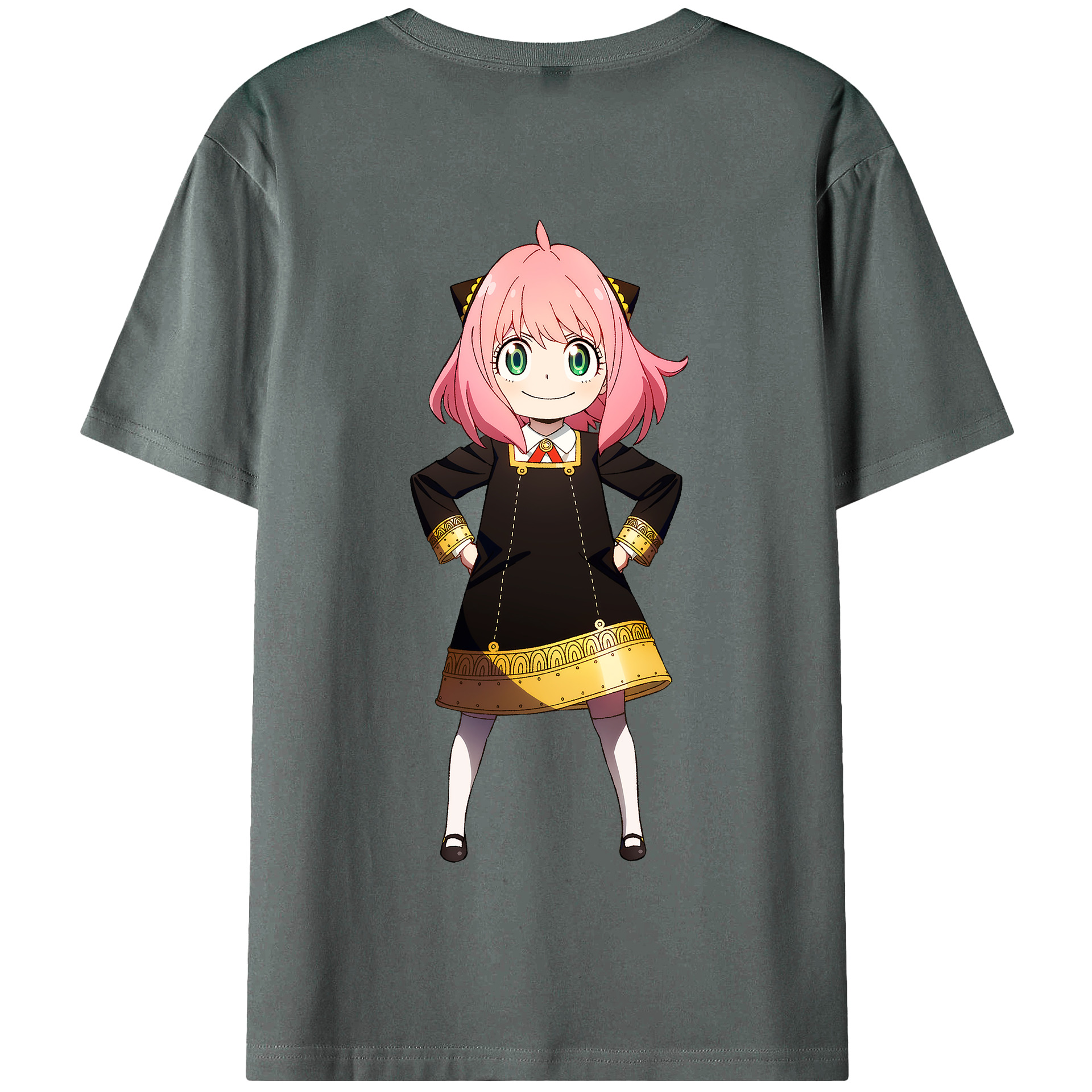 （画像用） SPY×FAMILY间谍家家酒 綿100％半袖Tシャツ（背面プリント）